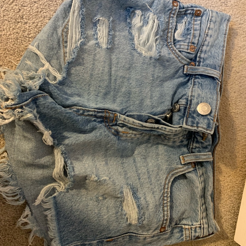 Aeropostale jean boyfriend shorts